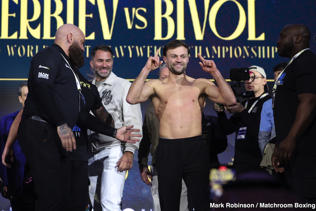 Image: Shakur Stevenson 134.1 vs. Josh Padley 134 - Weigh-in Results