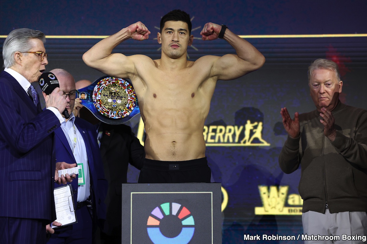 Image: Artur Beterbiev 175 vs. Dmitry Bivol 174.1 - Weigh-in Results for Saturday