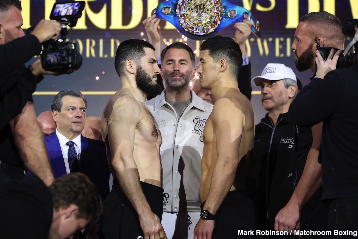 Image: Artur Beterbiev 175 vs. Dmitry Bivol 174.1 - Weigh-in Results for Saturday