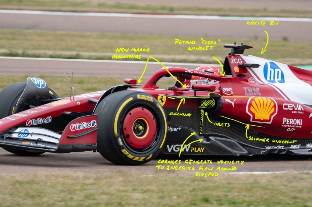 The key changes behind Ferrari’s evolutionary SF-25