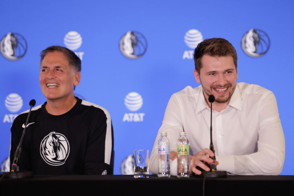 Mavericks minority owner Mark Cuban says he was not involved in Luka Dončić trade