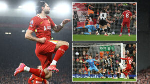 Liverpool 2 Newcastle 0: Reds on a procession to the title as Szoboszlai and Mac Allister send them 13 points clear