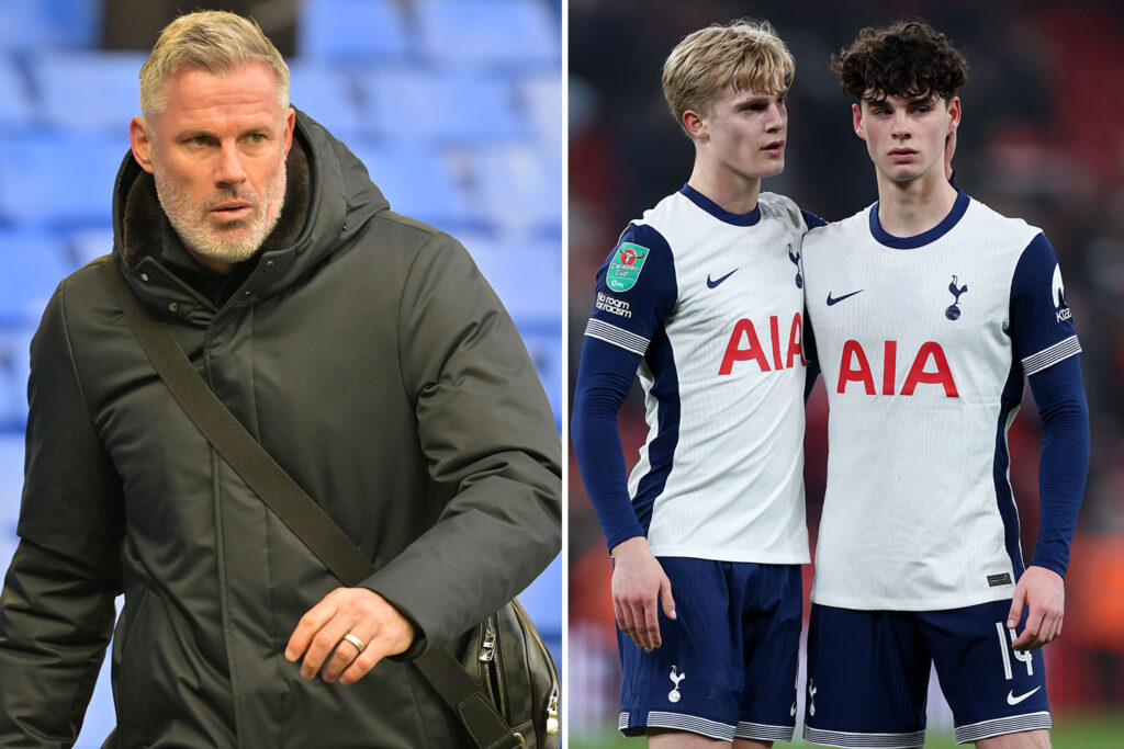 ‘Horrendous’ – Jamie Carragher reveals moment Postecoglou’s Tottenham reign changed and they’ve been ‘awful’ ever since