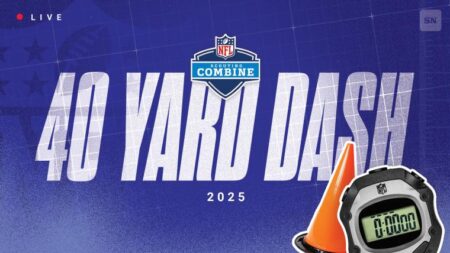 NFL Combine 40 times tracker: Who has the fastest 40-yard dash in 2025 draft?