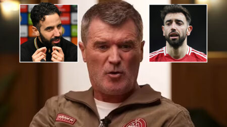 ‘My opinion matters more’ – Ruben Amorim hits back at Roy Keane after Man Utd legend’s explosive Bruno Fernandes rant