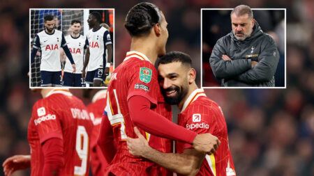 Liverpool 4 Tottenham 0 (agg: 4-1): Reds reach Wembley as ‘horrendous’ Spurs lose without having single shot on target