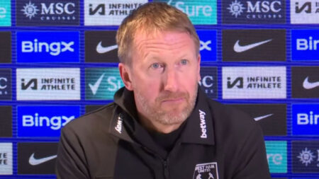 Chelsea fans fume after Graham Potter’s five-word comment the moment he entered press conference after West Ham clash