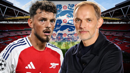 Thomas Tuchel holds talks with Arsenal star Ben White over shock England recall after three-year exile from squad