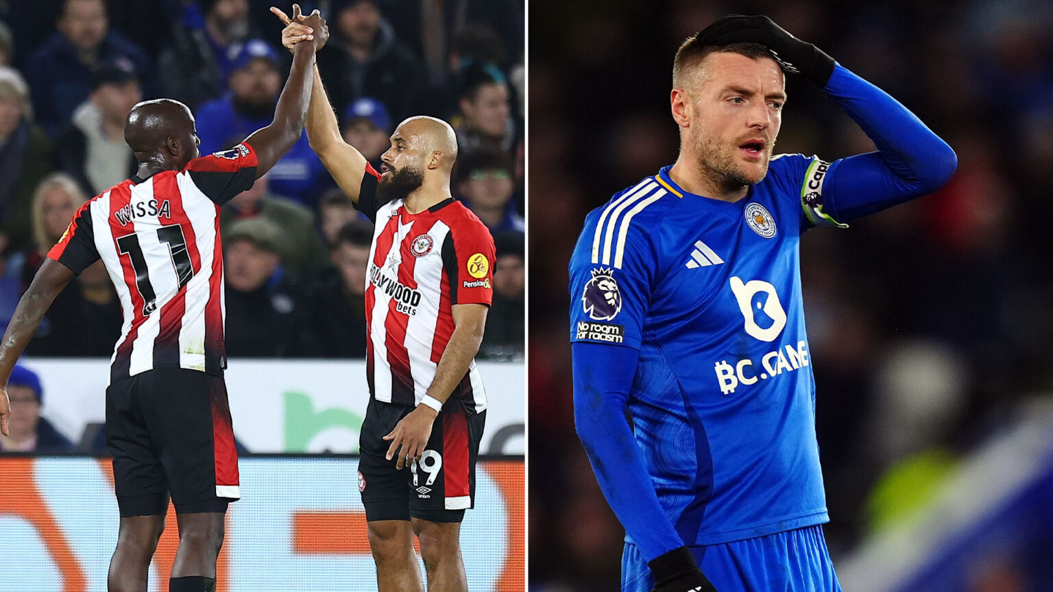 Leicester 0 Brentford 4: Woeful Foxes set embarrassing Premier League record as Bees run riot at King Power