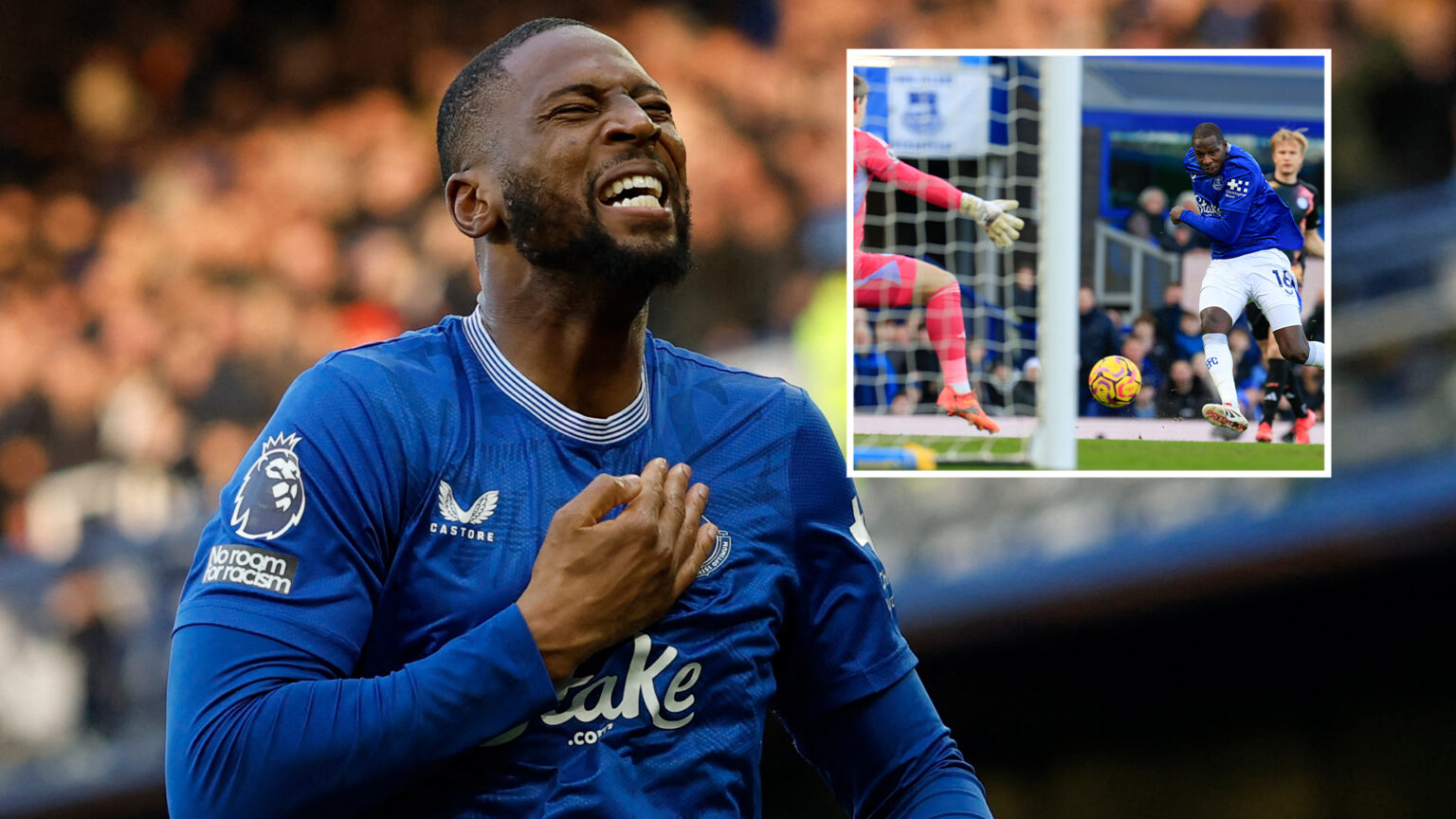 Everton 4 Leicester 0: Toffees storm to vital relegation six-pointer win after record goal as Tottenham drop to 16th