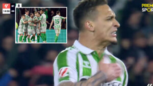 Antony pops up with assist just 14 minutes into Real Betis debut as fans say ‘Man Utd were the problem’