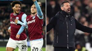 West Ham 2 Leicester 0: Foxes 5 points off escaping relegation zone as birthday-boy Soucek helps down hopeless visitors