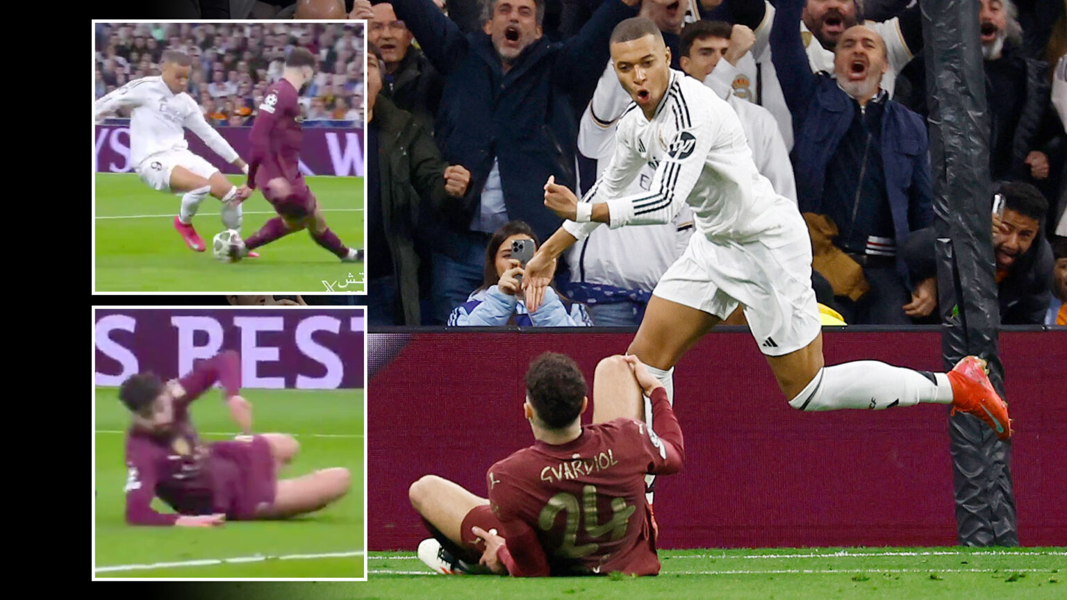 ‘Gvardiol might need ticket to get back in stadium’ – Man City star red-faced after he is ‘sent for hot dog’ by Mbappe