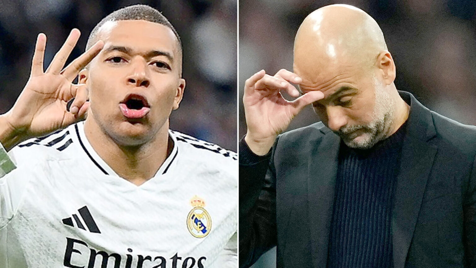 Real Madrid 3 Man City 1 (6-3 on agg): City OUT of Champions League and lose incredible streak after Mbappe hat-trick