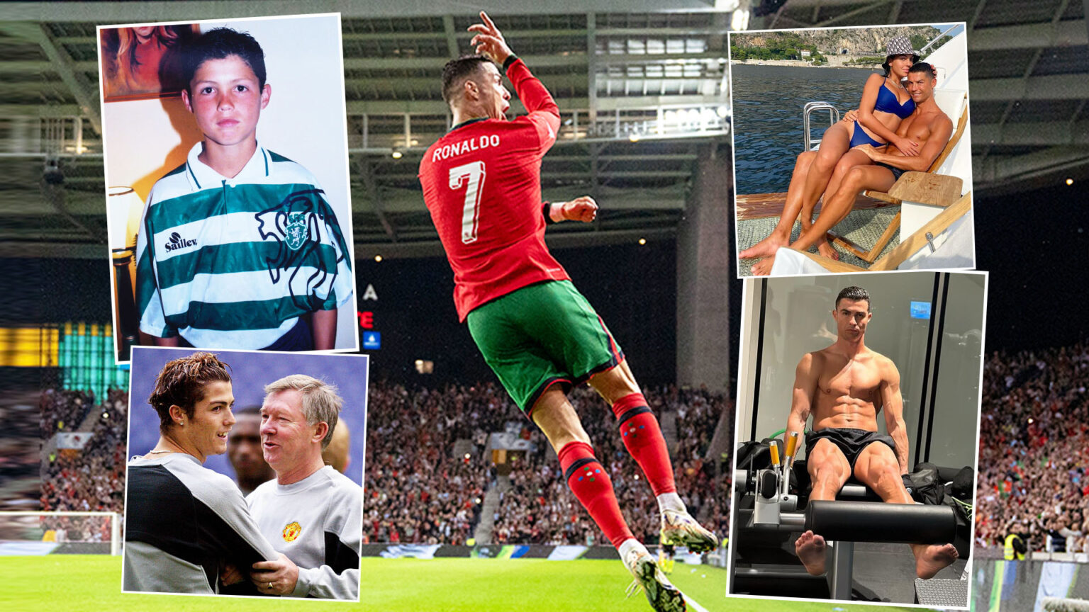 From begging for McDonald’s burgers to global superstar… How Cristiano Ronaldo is STILL chasing World Cup glory at 41