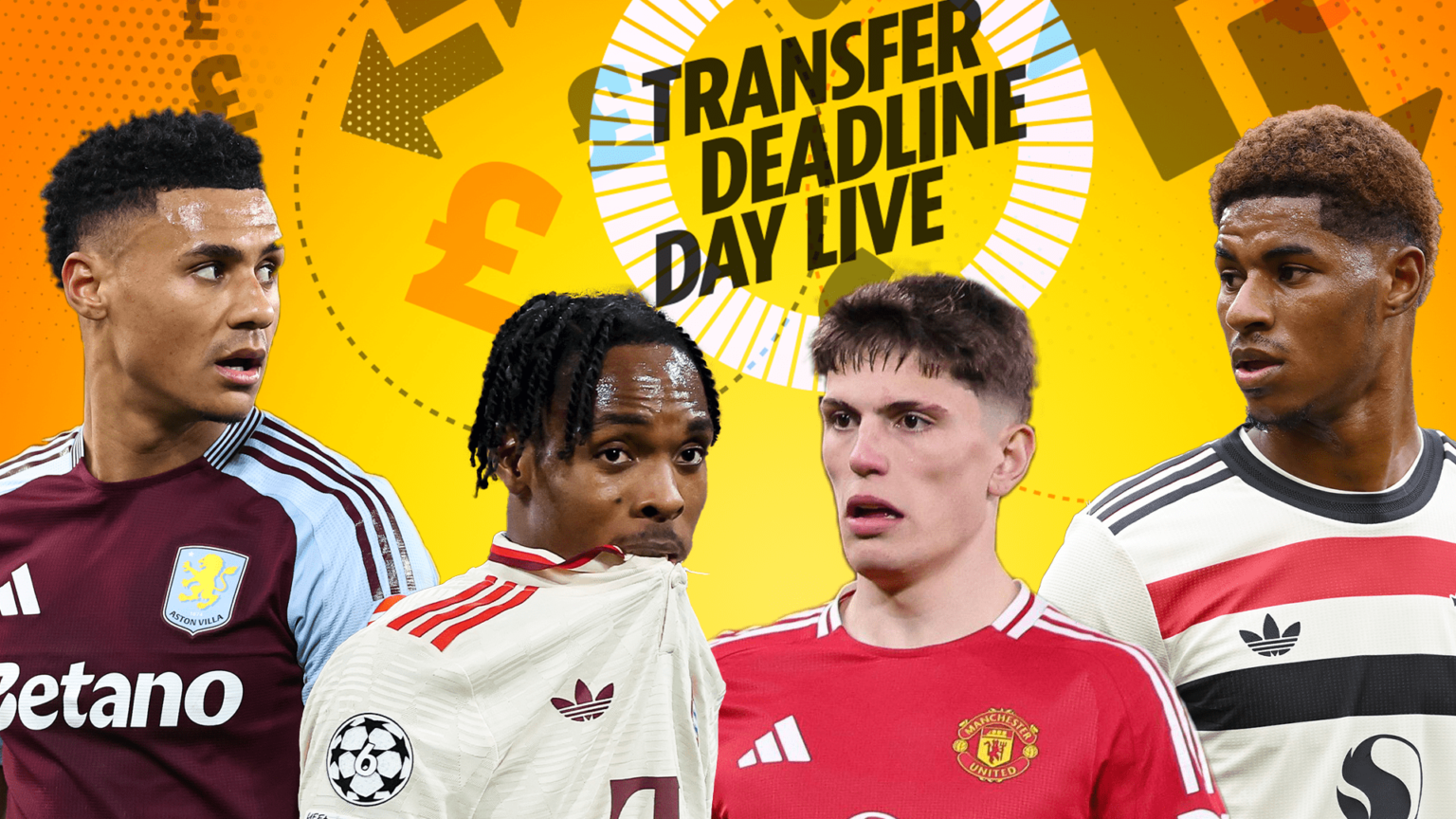 Transfer news LIVE: Man Utd ‘eyeing Bailey’ on Deadline Day after Rashford moves to Villa, Arsenal in Tel BOOST – latest