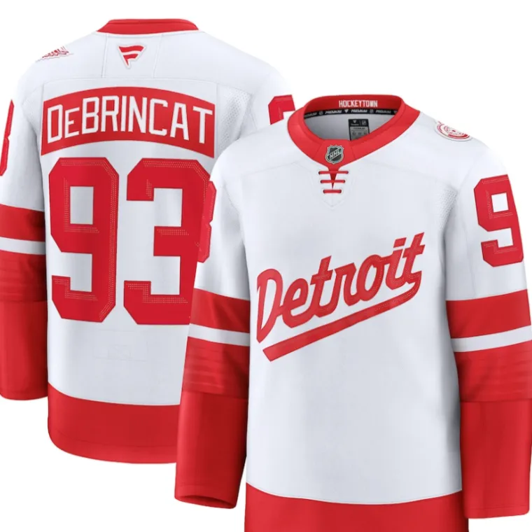 Alex DeBrincat Detroit Red Wings Fanatics 2025 NHL Stadium Series Premium Player Jersey