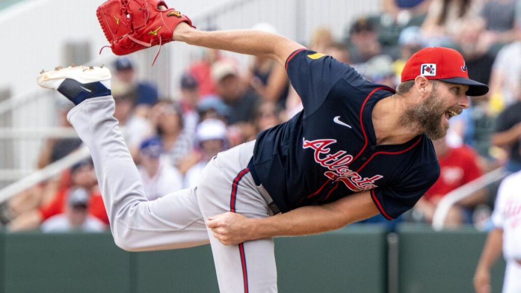 NL Cy Young winner Chris Sale throws 2 perfect innings for Atlanta in his spring debut