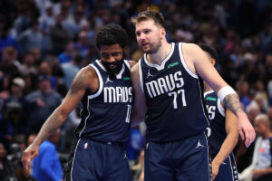 Kyrie Irving says he’s going through ‘grieving process’ after Luka Dončić trade, but excited for Anthony Davis