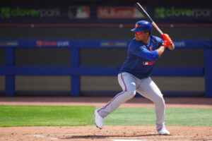 Juan Soto hits homer to deep center field in 1st spring training at-bat with Mets