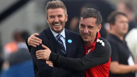 Gary Neville reveals ‘bucket list’ item David Beckham is getting him for his 50th birthday