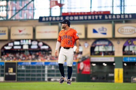 In moving to left field, José Altuve and the Astros are adapting to new reality as they try to keep their window open