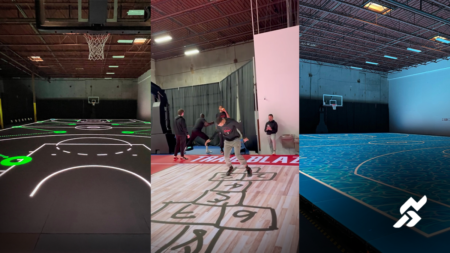 NBA Teams Quietly Test LED Glass Court in All-Star Afterglow