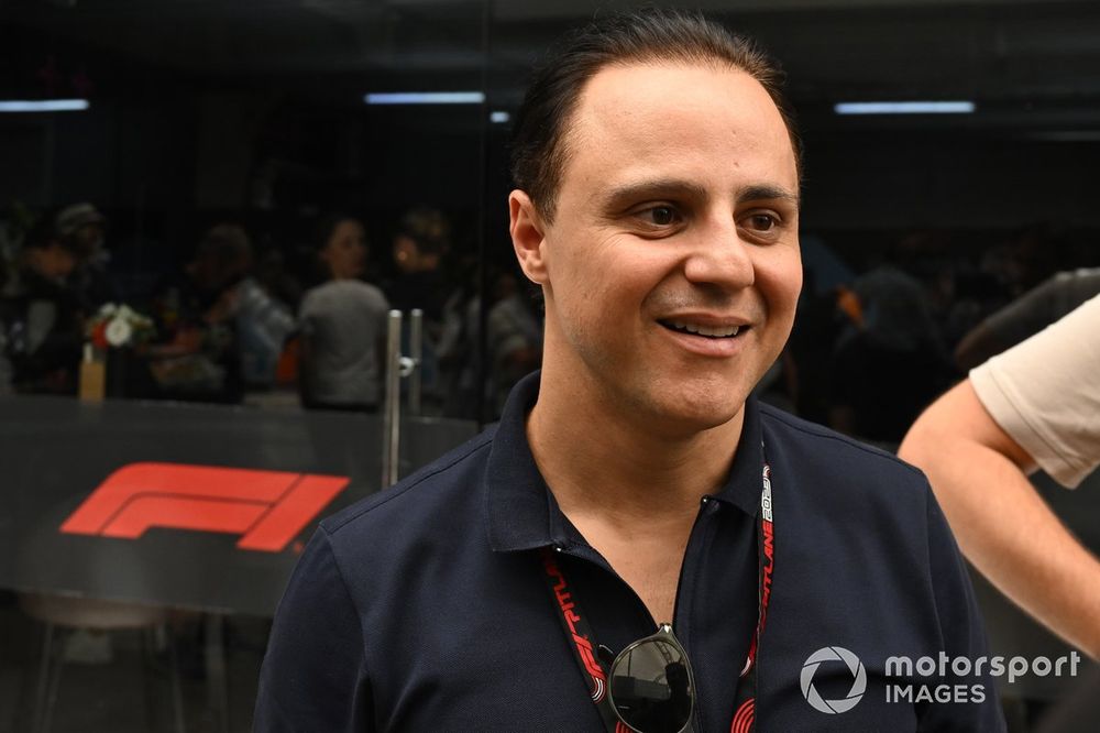 Felipe Massa in the paddock