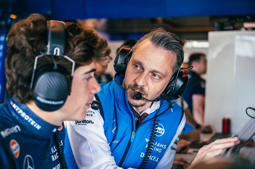 Gaetan Jego, Williams Racing Race Engineer