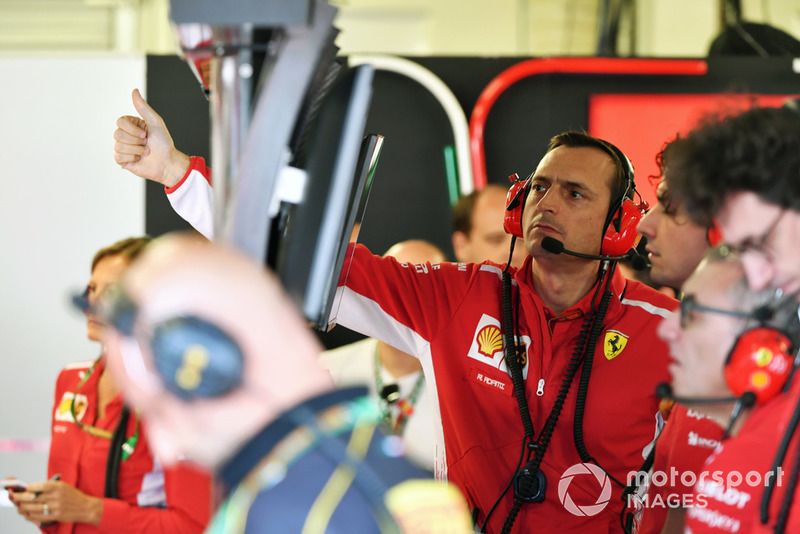 Riccardo Adami, Ferrari Race Engineer 