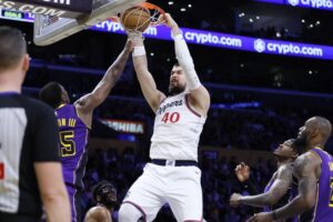 Clippers, shorthanded and striving to stay in playoff position, lose a close one to Lakers