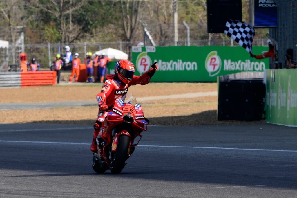 Marquez scores brilliant win on factory Ducati debut