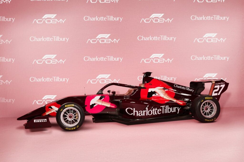 Charlotte Tilbury to fund female karting as F1 Academy deal is extended