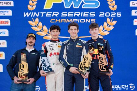 Gomez clinches Formula Winter Series title at Barcelona finale