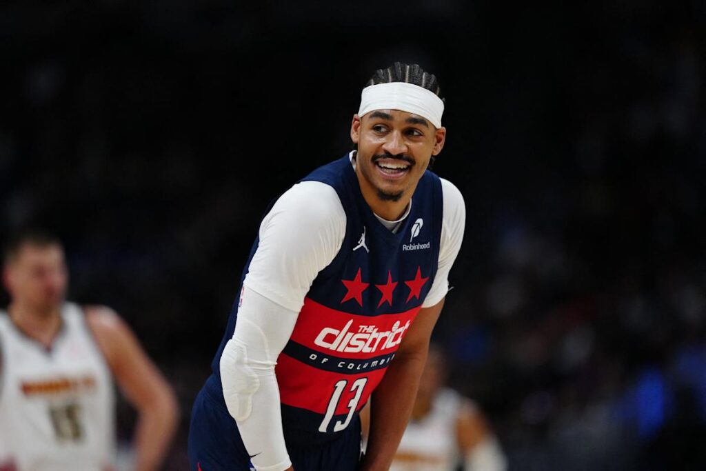 Wizards’ Jordan Poole pulls up from 35 feet to stun Nuggets, while Alex Sarr posts career-high 34 points