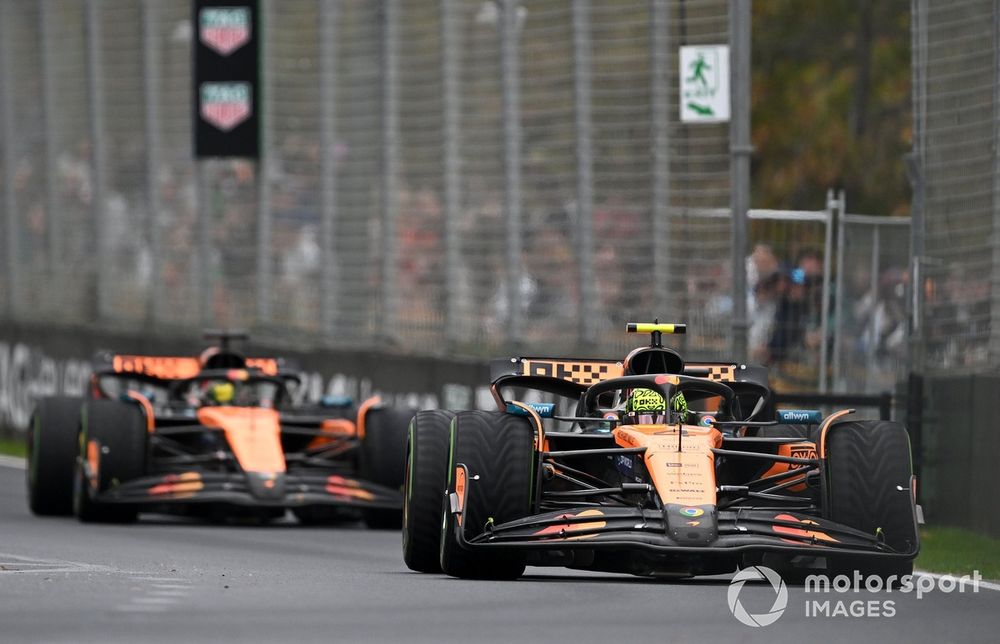 There was a brief moment when McLaren team orders threatened to rear their uncomfortable head