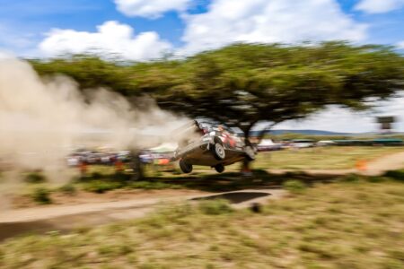 Katsuta loses fifth place after dramatic final-stage Safari Rally roll