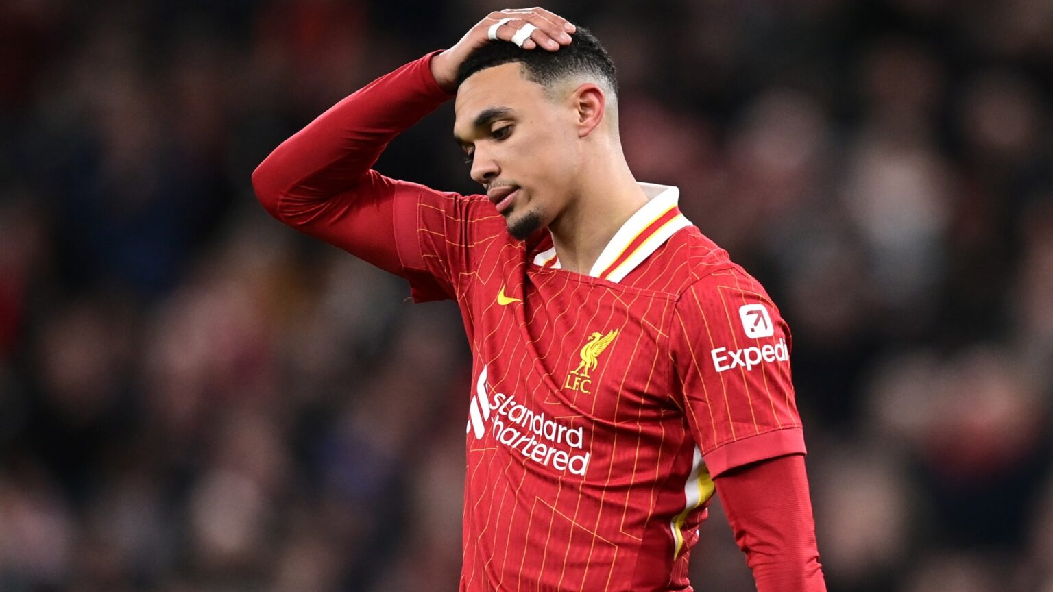 Fans fear Trent Alexander-Arnold has played last game for Liverpool after nasty injury in Champions League clash vs PSG