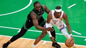 Brown, Celtics lament lack of physicality in loss to Thunder