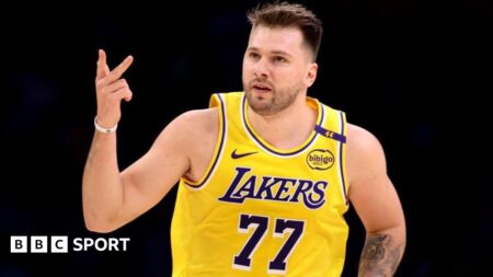 NBA: Luka Doncic reaches milestone as Los Angeles Lakers beat Denver Nuggets