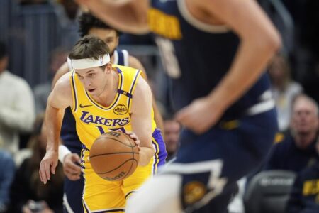 Austin Reaves’ 37-point effort not enough as Lakers fall to Denver in wild finish