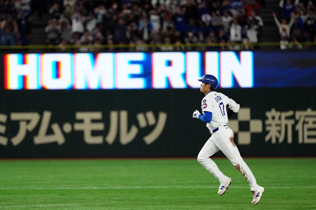 Shohei Ohtani hits 2-run homer in Japan during Dodgers win over Yomiuri Giants