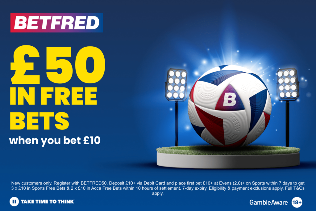 Man Utd vs Arsenal: Get £50 in free bets, plus 40/1 Bet Builder tips with Betfred