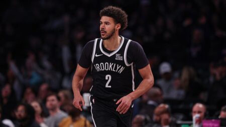 Nets snap three-game skid with 122-114 win over Hawks