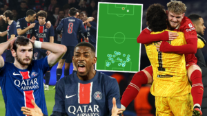 Incredible shot map shows how badly Liverpool were dominated by PSG as shock stats from improbable win laid bare