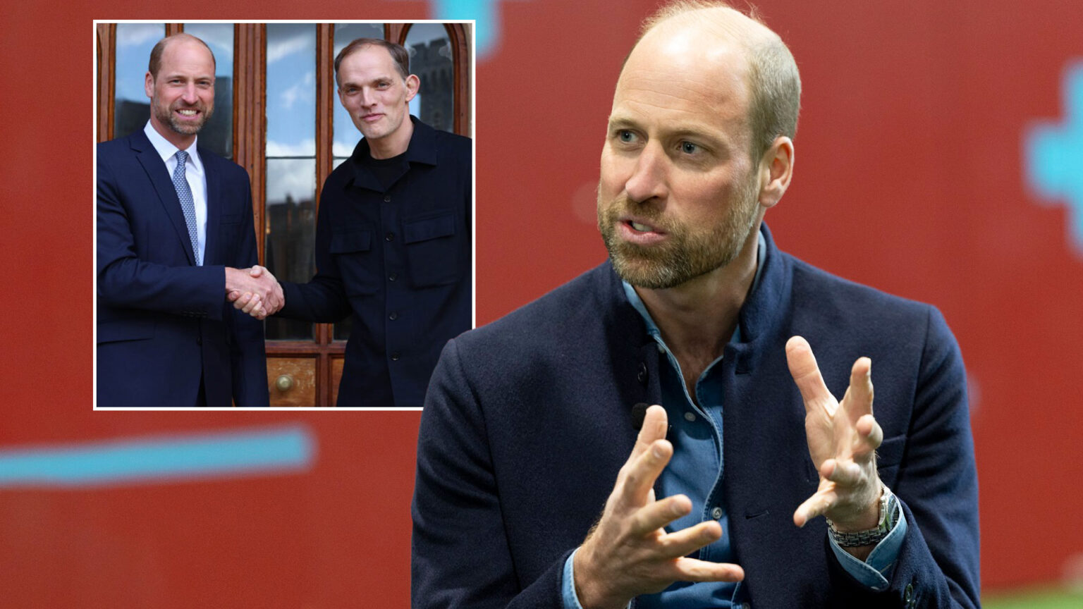 ‘Exactly the right person’ – Prince William gives new England boss Thomas Tuchel the royal seal of approval