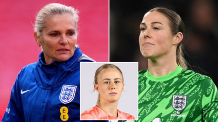 Sarina Wiegman facing ‘hard decision’ over goalkeeper choice for Euros