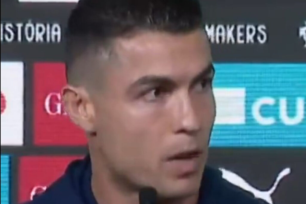 ‘You should be looking me in the eye’ – Cristiano Ronaldo hits out at ‘disrespectful’ journalist in tense interview