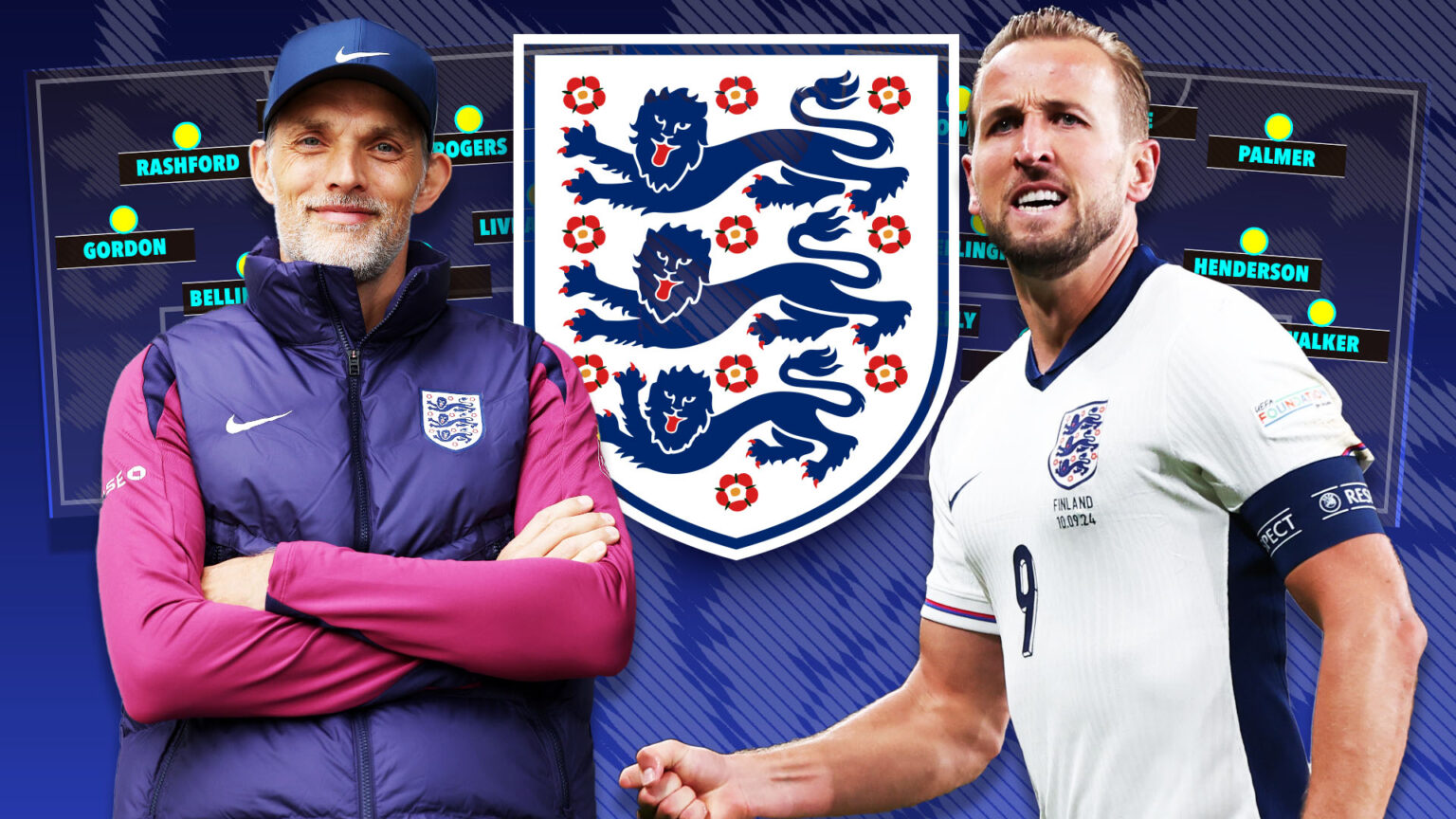 How England could line up in Thomas Tuchel’s first game as Three Lions boss with host of big names left out