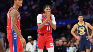 3 observations after 8-man Sixers build surprising lead but lose to Pacers  – NBC Sports Philadelphia